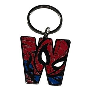 Universal Studios Spider-Man Letter “W” Keychain